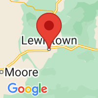 Map of Lewistown, MT